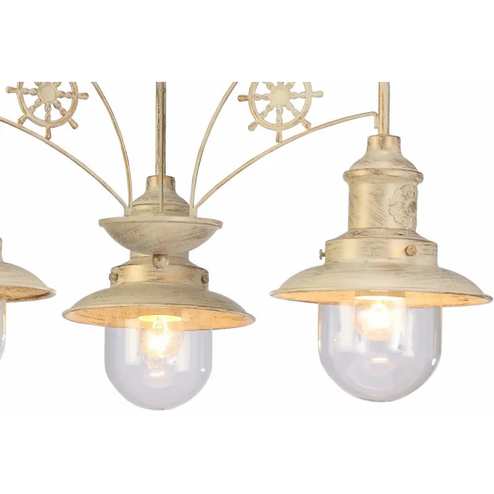 Потолочная люстра Arte Lamp Sailor A4524PL-3WG Цвет арматуры золото Цвет плафонов прозрачный от ImperiumLoft