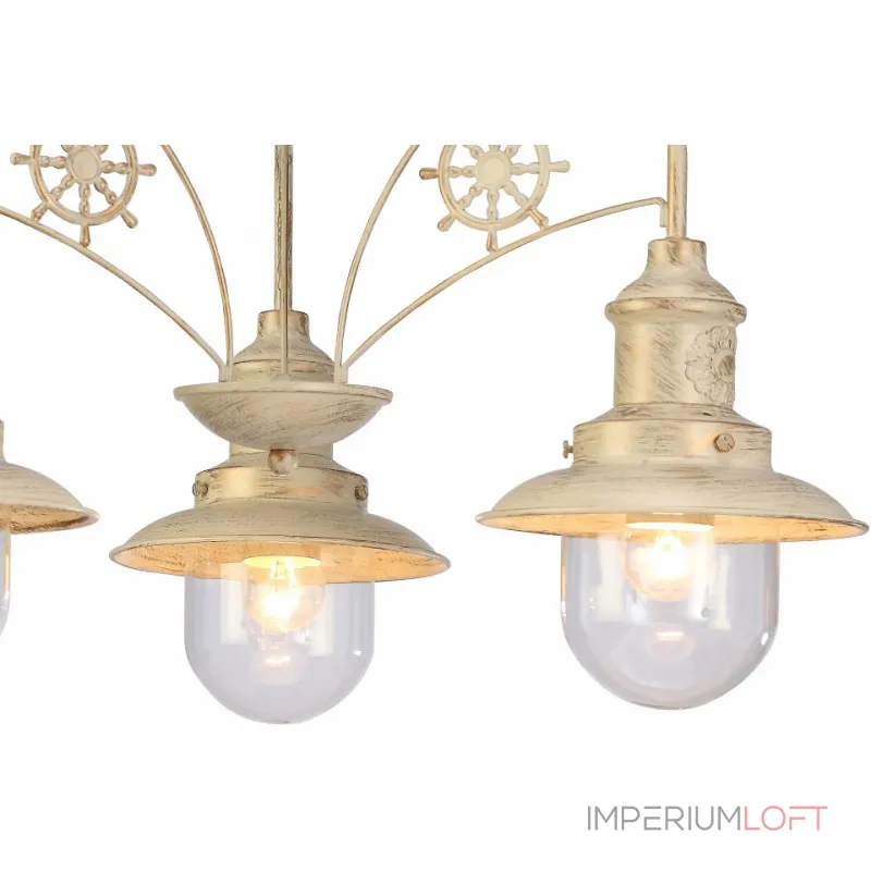 Потолочная люстра Arte Lamp Sailor A4524PL-3WG  Потолочная люстра Arte Lamp Sailor A4524PL-3WG