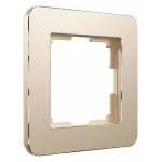 Рамка на 1 пост Werkel Platinum шампань W0012611