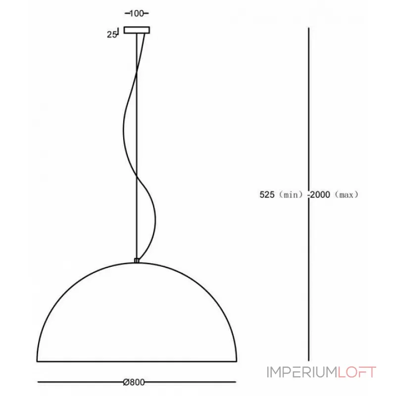 Подвесной светильник Maytoni MOD169PL-05GB1