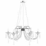Подвесная люстра Lightstar Corno 821060 Цвет арматуры хром Цвет плафонов прозрачный от ImperiumLoft