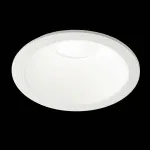 Встраиваемый светильник Ideal Lux Game Round GAME ROUND WHITE WHITE Цвет арматуры черный Цвет плафонов черный