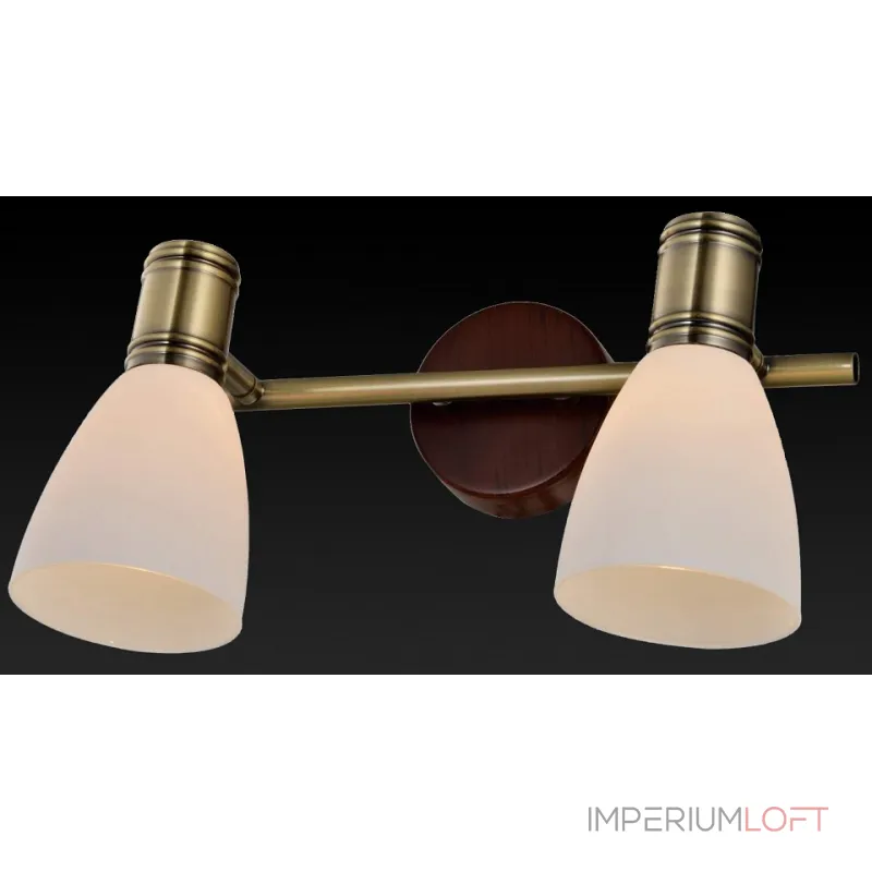 Спот TopLight Sharyl TL3720Y-02BB Цвет арматуры бронза Цвет плафонов белый