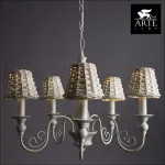 Подвесная люстра Arte Lamp Villaggio A3400LM-5WH Цвет арматуры белый Цвет плафонов белый от ImperiumLoft