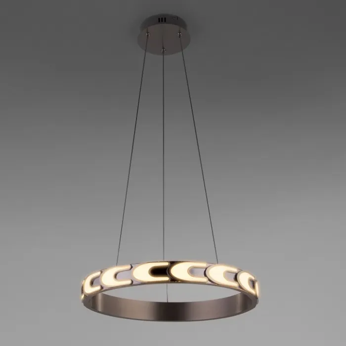 Подвесной светильник Eurosvet Chain 90163/1 сатин-никель 35W от ImperiumLoft