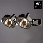 Светильник на штанге Arte Lamp Faccia A4507PL-2CC Цвет арматуры хром Цвет плафонов хром