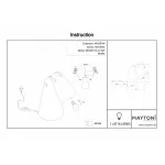 Настольная лампа декоративная Maytoni Novara MOD619TL-01GR Цвет арматуры серый Цвет плафонов серый от ImperiumLoft