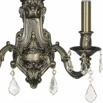 Бра Dio D’Arte Marino Marino E 2.1.2.600 A Цвет плафонов прозрачный Цвет арматуры золото