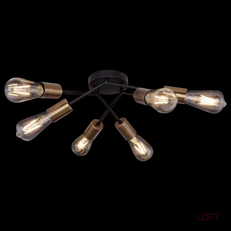 Потолочная люстра Sarini 54003-6D Globo Потолочная люстра Sarini 54003-6D Globo