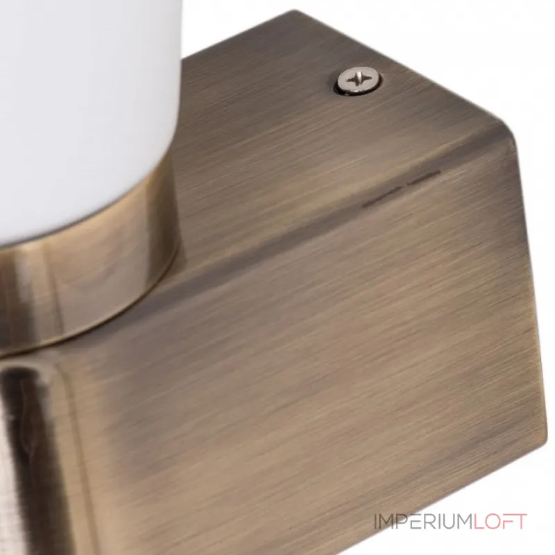 Светильник на штанге Arte Lamp Aqua-Bastone A1209AP-1AB Цвет плафонов белый Цвет арматуры бронза
