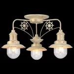 Потолочная люстра Arte Lamp Sailor A4524PL-3WG Цвет арматуры золото Цвет плафонов прозрачный от ImperiumLoft