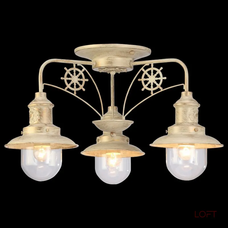 Потолочная люстра Arte Lamp Sailor A4524PL-3WG  Потолочная люстра Arte Lamp Sailor A4524PL-3WG