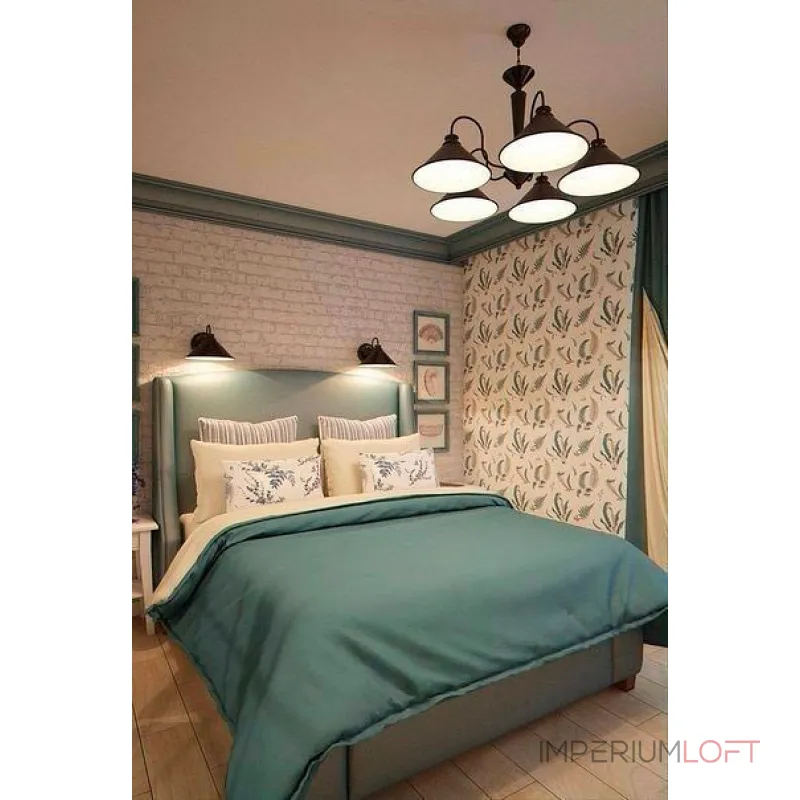 Подвесная люстра Arte Lamp Cone A9330LM-5BR Подвесная люстра Arte Lamp Cone A9330LM-5BR