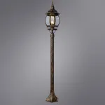 Наземный высокий светильник Arte Lamp Atlanta A1046PA-1BN Цвет арматуры бронза Цвет плафонов прозрачный