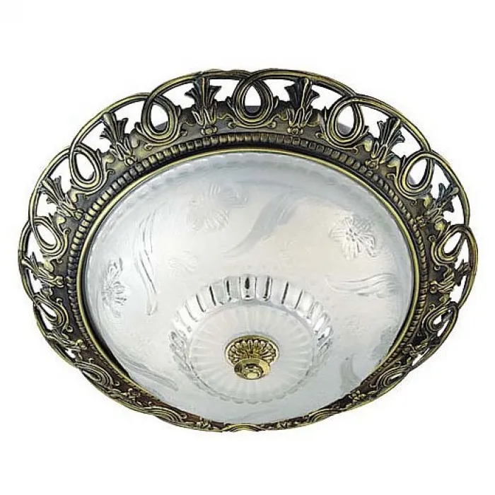 Накладной светильник Arte Lamp Hall A7847PL-2AB Цвет арматуры бронза Цвет плафонов прозрачный от ImperiumLoft
