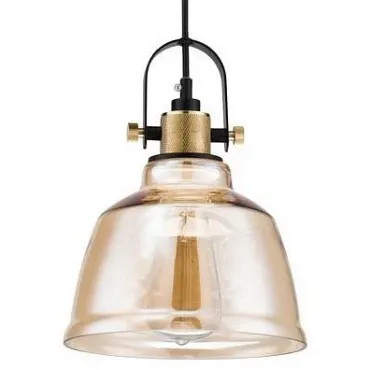 Подвесной светильник Maytoni Irving T163-11-R Цвет арматуры черный Цвет плафонов янтарный