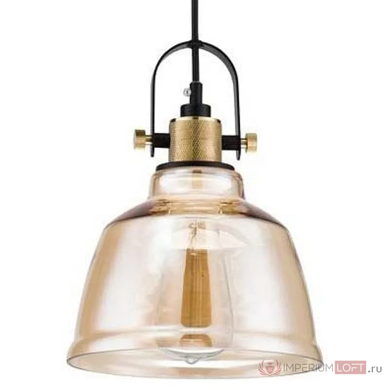 Подвесной светильник Maytoni Irving T163-11-R Цвет арматуры черный Цвет плафонов янтарный от ImperiumLoft