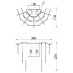 Бра Freya Porto FR5104WL-02BS от ImperiumLoft