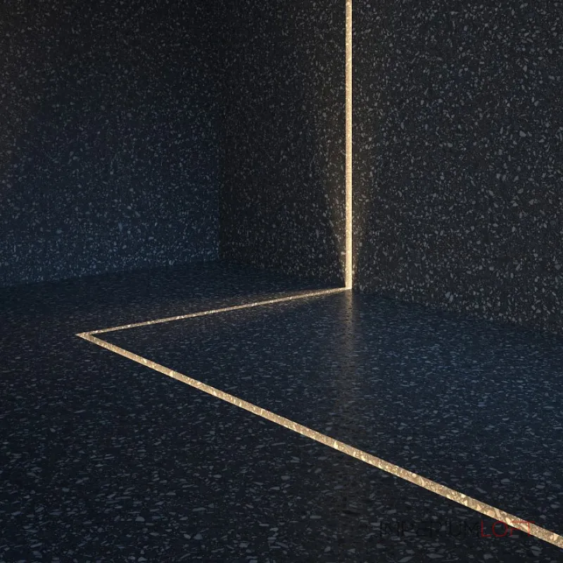 Профиль накладной угловой внутренний Maytoni Алюминиевый профиль ALM008S-2M Цвет арматуры серый