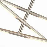 Люстра на штанге ST-Luce Ralio SL1580.103.03 Цвет арматуры Серый Цвет плафонов Серый от ImperiumLoft