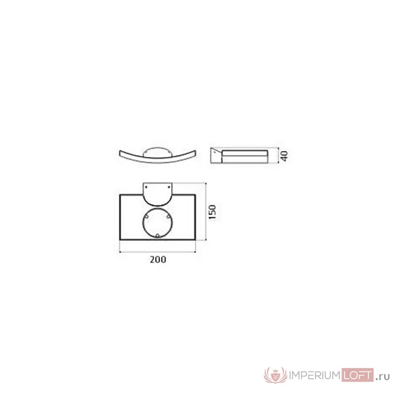 Бра Artemide 1646010A от ImperiumLoft