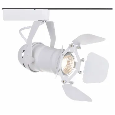 Светильник на штанге Arte Lamp Track Lights A5319PL-1WH Цвет арматуры белый Цвет плафонов белый