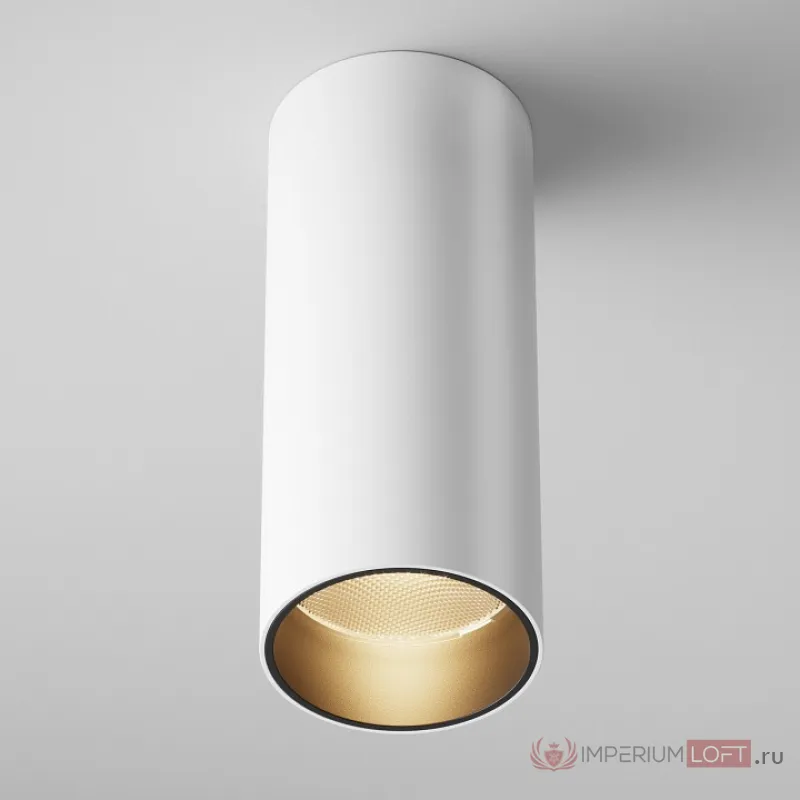 Накладной светильник Maytoni Focus LED C056CL-L12W3K-W-D-W от ImperiumLoft