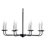 Подвесная люстра Arte Lamp Graff A1857LM-8BK 