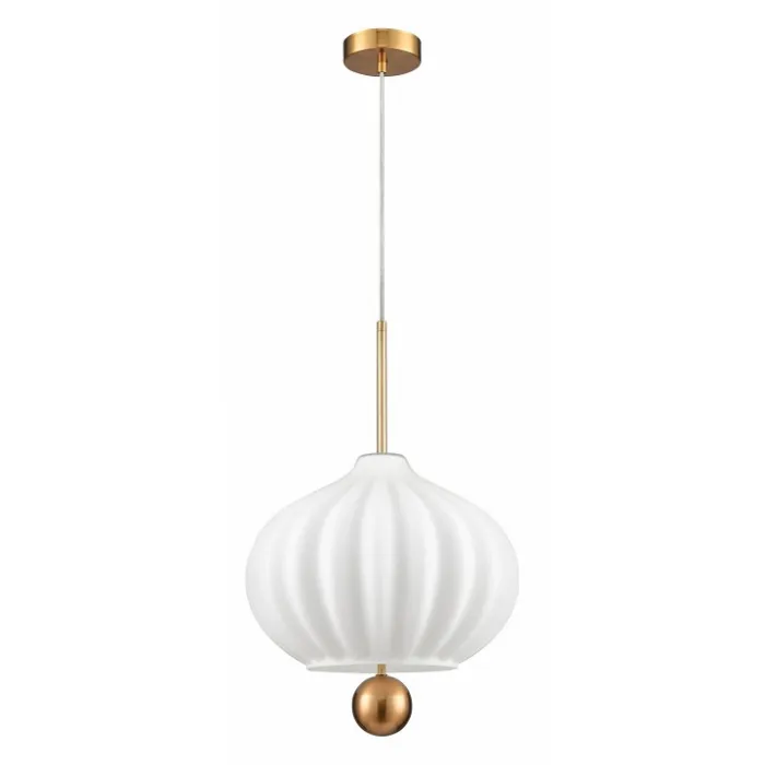 Подвесной светильник Vele Luce Bianco VL5714P41 Цвет арматуры Желтый Цвет плафонов Белый от ImperiumLoft