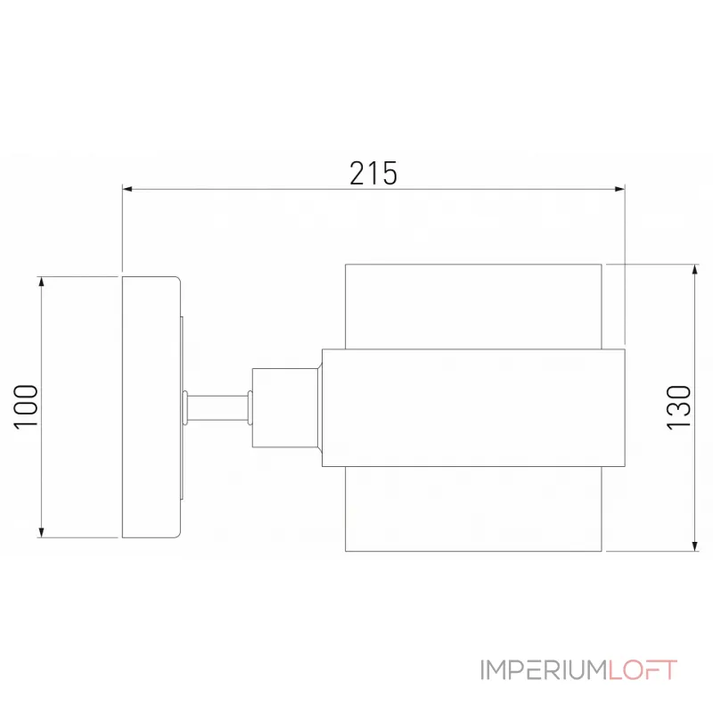 Бра Eurosvet Arcada 70127/1 черный от ImperiumLoft Бра Eurosvet Arcada 70127/1 черный от ImperiumLoft