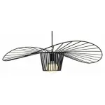 07696-80,19 Подвес СТРОУ черный d80 h150 Е27 1*40W от ImperiumLoft