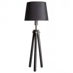 Настольная лампа декоративная TopDecor Stello Stello T1 12 02g Цвет плафонов черный Цвет арматуры черный
