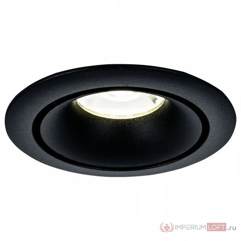 Встраиваемый светильник Maytoni Yin DL030-2-01B Цвет арматуры черный от ImperiumLoft