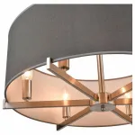 Подвесной светильник Vele Luce Camellia VL4203P26 Цвет арматуры хром Цвет плафонов серый от ImperiumLoft