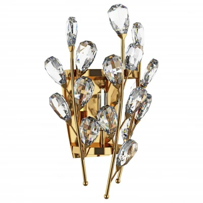 Бра Lightstar Isabelle 791612 Цвет арматуры золото Цвет плафонов прозрачный