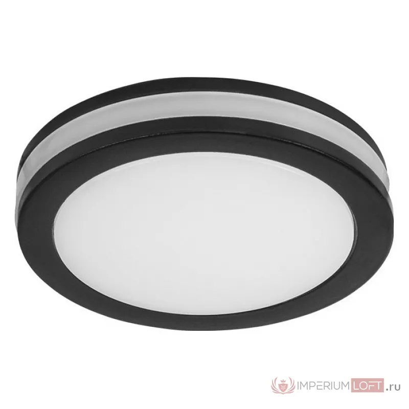 Встраиваемый светильник Arte Lamp Tabit A8430PL-1BK Цвет арматуры Черный Цвет плафонов Белый от ImperiumLoft