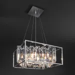 Подвесной светильник Bogate's Cella 312/6 Strotskis Цвет арматуры хром Цвет плафонов прозрачный от ImperiumLoft