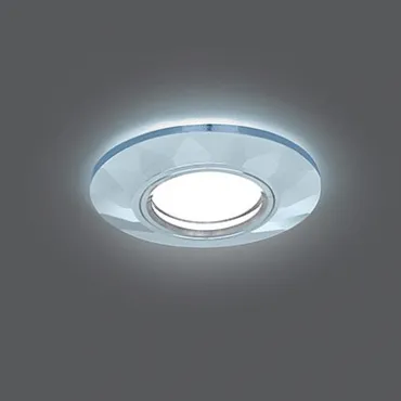 Встраиваемый светильник Gauss Backlight 5 BL057 Цвет арматуры хром Цвет плафонов прозрачный