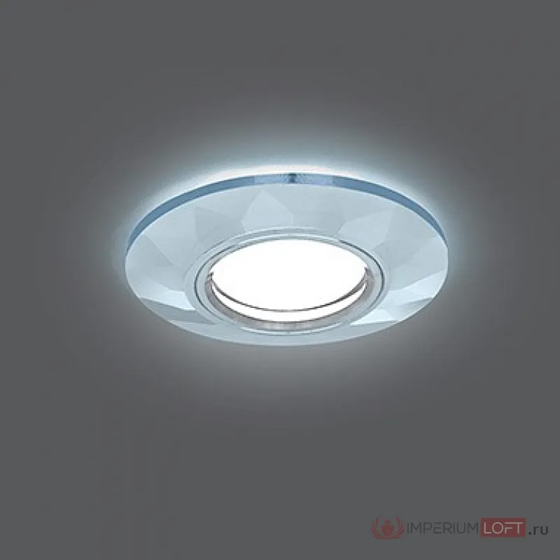Встраиваемый светильник Gauss Backlight 5 BL057 Цвет арматуры хром Цвет плафонов прозрачный от ImperiumLoft
