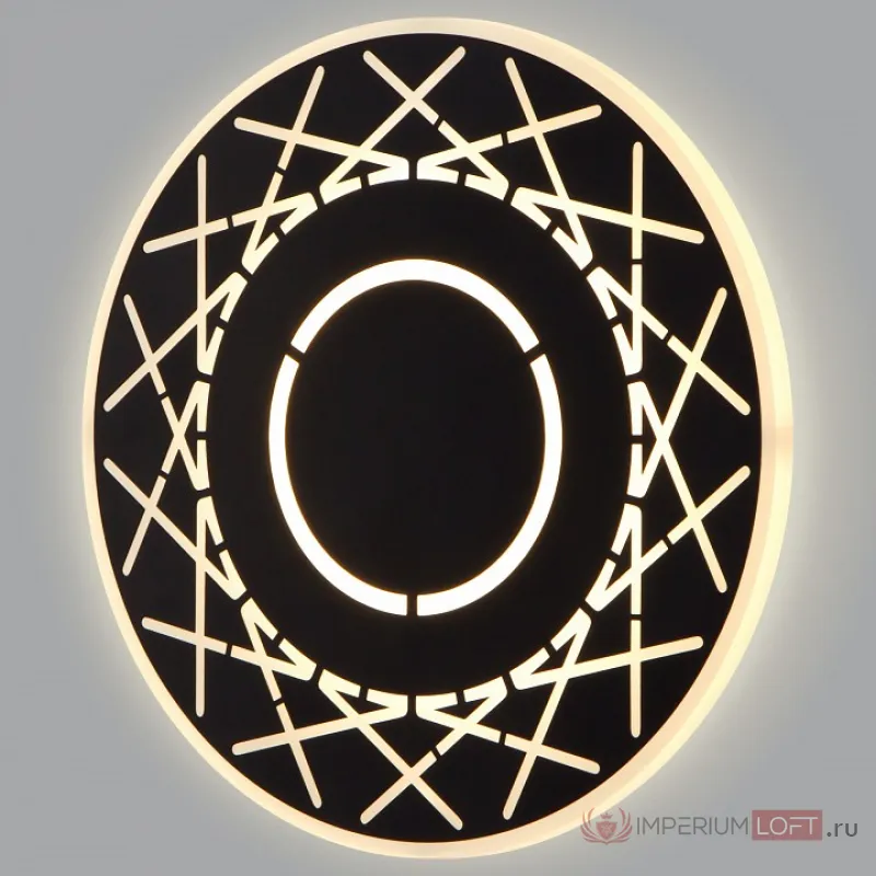 Накладной светильник Eurosvet Ilios 40148/1 LED черный 17W от ImperiumLoft