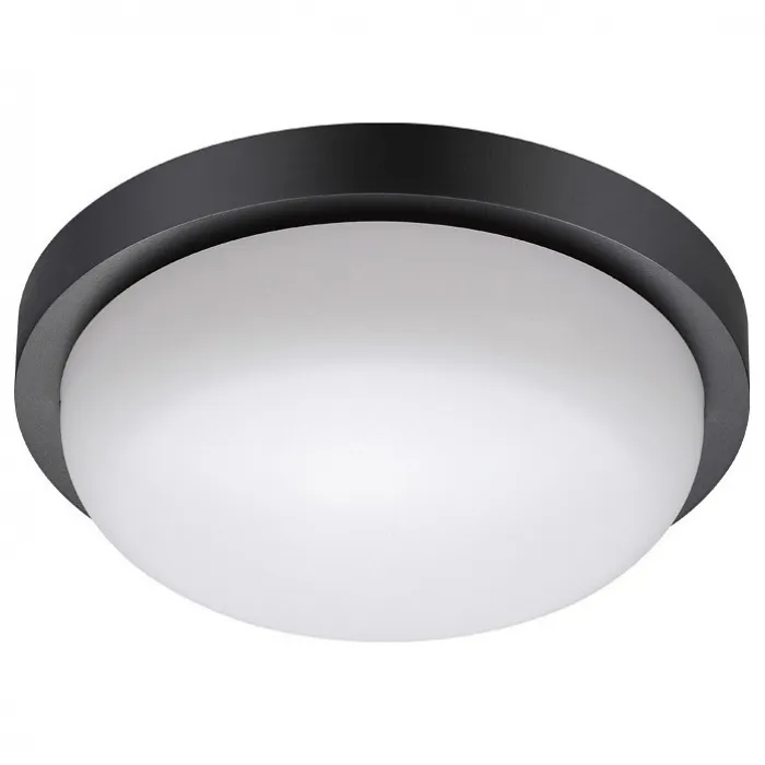 Накладной светильник Novotech Opal 358017 Цвет арматуры черный Цвет плафонов белый от ImperiumLoft