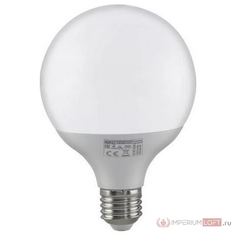 Лампа светодиодная Horoz Electric Globe E27 16Вт 3000K HRZ00002803 от ImperiumLoft