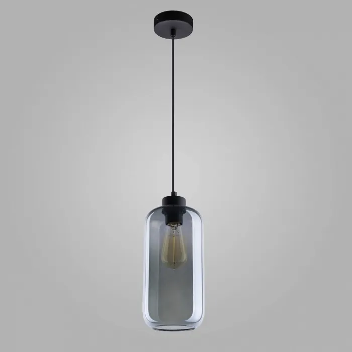 Подвесной светильник TK Lighting Marco 2077 Marco Цвет арматуры черный Цвет плафонов серый от ImperiumLoft