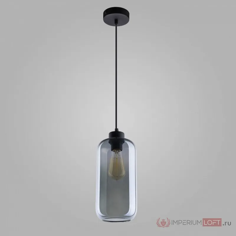 Подвесной светильник TK Lighting Marco 2077 Marco Цвет арматуры черный Цвет плафонов серый от ImperiumLoft