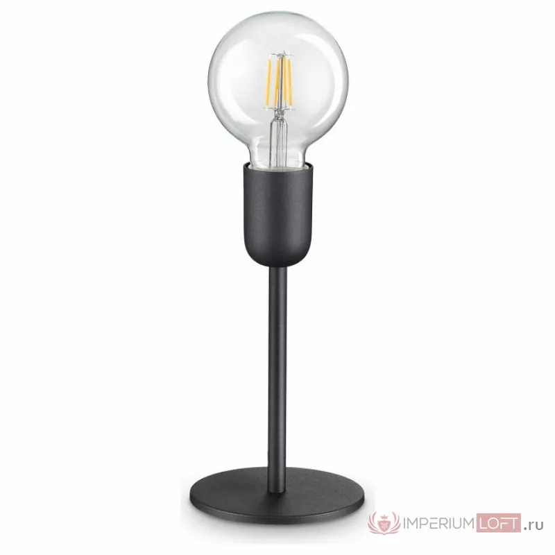 Настольная лампа декоративная Ideal Lux Microphone MICROPHONE TL1 NERO от ImperiumLoft