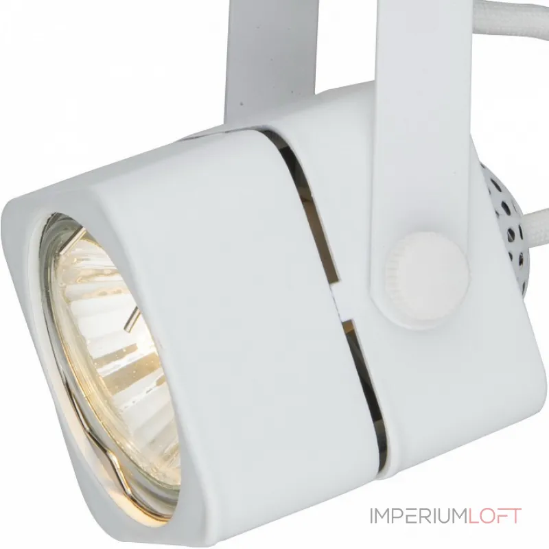 Светильник на штанге Arte Lamp Linea A1314PL-1WH Цвет арматуры белый Цвет плафонов белый