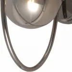 Бра Rivoli Estatico A1 DN Б0038075 Цвет арматуры черный Цвет плафонов серый