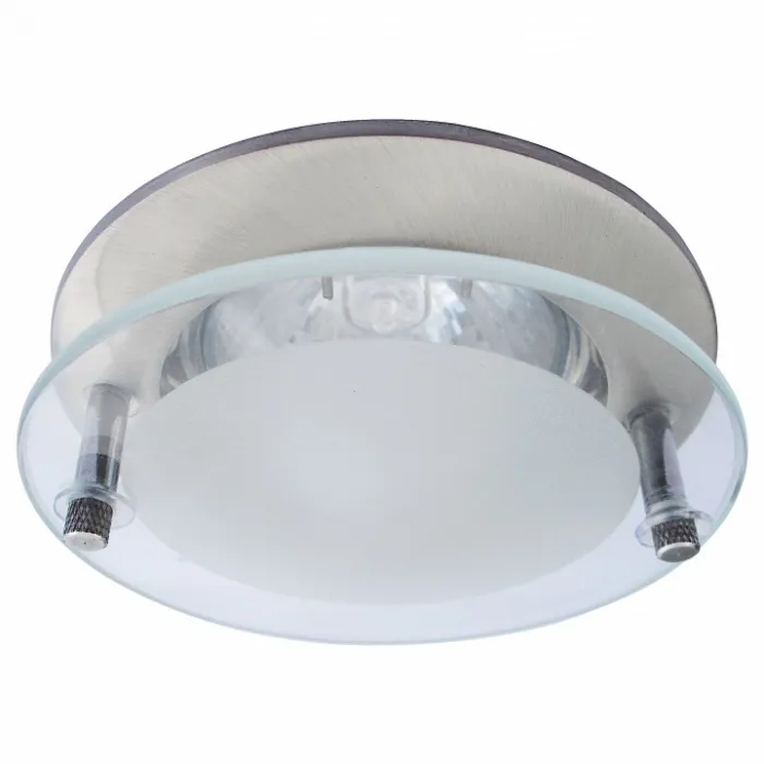 Комплект из 3 встраиваемых светильников Arte Lamp Topic A2750PL-3SS Цвет арматуры серебро Цвет плафонов разноцветный от ImperiumLoft