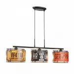 Подвесной светильник Vele Luce Boom 654 VL6372P03 Цвет плафонов разноцветный Цвет арматуры черный от ImperiumLoft