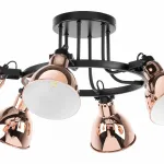 Люстра на штанге Lightstar Acrobata 761063 Цвет плафонов золото от ImperiumLoft